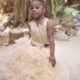 Toddler girl for runway or photo shoots